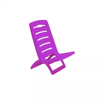 Chaise de jardin BICA Sandy 37,5x55x65 cm fuchsia