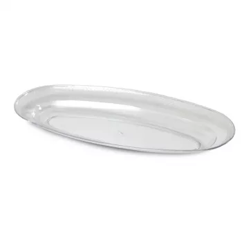 GUARDINI Plastic Trays Transparent Set of 2 Easy Bake 46x23cm