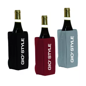 Seau à glace à bouteille de vin Giostyle Glacette Dark Assorted, noir/gris/bordeaux