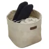 Boîte en tissu ORDINETT M 24x24x19 cm Ego écru