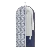 Housse de vêtements ORDINETT 60x135 cm Kyoto grise