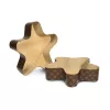 Moules à pâtisserie en papier en forme d'étoile GUARDINI 3 pièces Easy Bake 25x21 cm