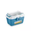 Cage de transport Mini Gulliver STEFANPLAST 40x30x24 cm blanc/bleu