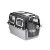 Cage de transport Gulliver 6 Plus pour grands chiens 92x64x66 cm gris foncé/gris clair STEFANPLAST