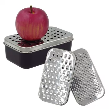 Ensemble de 3 râpes à main ASI COLLECTION en acier inoxydable