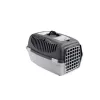 STEFANPLAST caisse de transport Gulliver 2 avec porte en plastique 55x36x35cm gris foncé/gris clair