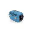 Cage de transport Gulliver 1 avec porte métallique 48x32x31 cm bleue STEFANPLAST