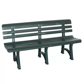 Banc de jardin Olimpia 150x53x77 cm vert BICA