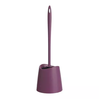 Brosse de WC avec support TATAY WC-Standard, aubergine