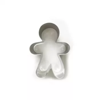 Moule à bonhomme en pain d'épices GUARDINI 20 x 14,7 cm antiadhésif en acier au carbone