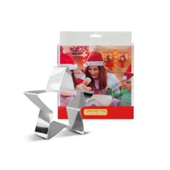 Moule à gâteau étoile de Noël GUARDINI 20 x 20 cm antiadhésif en acier au carbone