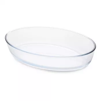 Plat de cuisson ovale GUARDINI en verre borosilicate 35x24x7 cm 3L
