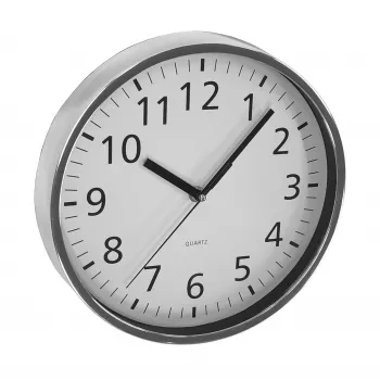 Horloge murale ASI COLLECTION Ø25,5 cm argent/chrome