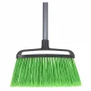 Brosse extérieure SAUBER avec manche, 1580 mm, soies PP rigides, manche en aluminium, noir/orange