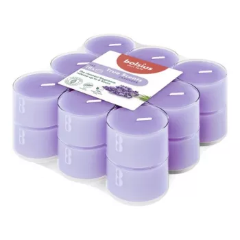 Bougies chauffe-plat parfumées BOLSIUS True Scents lavande – pack de 18