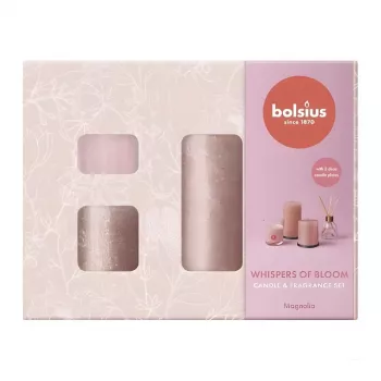 Coffret cadeau BOLSIUS Home Sweet Home magnolia