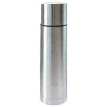 Bouteille isotherme ASI COLLECTION 1,0 L en acier inoxydable à isolation sous vide