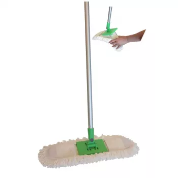 Brosse à sol SAUBER Go-Pro 40 cm avec manche en aluminium 140 cm