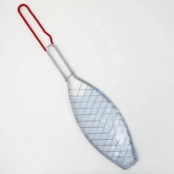 Grille de barbecue pour poisson double face ASI COLLECTION 36x14 cm