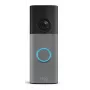 Sonnette vidéo sur batterie Ring Battery Video Doorbell 2 - 2K, audio bidirectionnel, gris tacheté