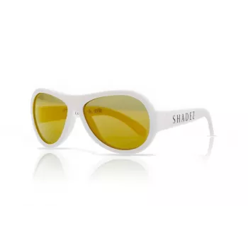 Lunettes de soleil enfant SHADEZ Classic White Junior, 3-7 ans