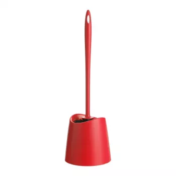 TATAY brosse WC-Standard rouge avec support