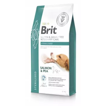 BRIT Grain Free Vet Care Dog Sterilised - Aliment sec pour chien - 12 kg