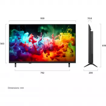 LG 43QNED7EB3C TV QNED 4K UHD Smart 43 pouces avec webOS 24 et processeur AI