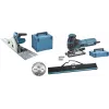 Makita ensemble de scies MEU029J (SP6000J + 4351FCTJ) - scie plongeante et scie sauteuse pendulaire, bleu/noir