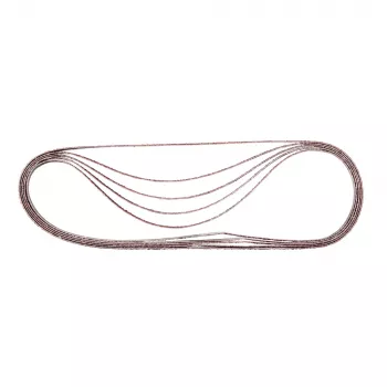 Makita P-43262 ensemble de bandes abrasives, grain 60, 533 x 9 mm, 5 pièces