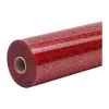 HTVRONT film de transfert thermique pailleté, 30,5 cm x 90 cm (rouge)