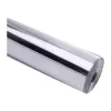 HTVRONT film autocollant métallisé chrome, 30,5 cm x 90 cm (argent)