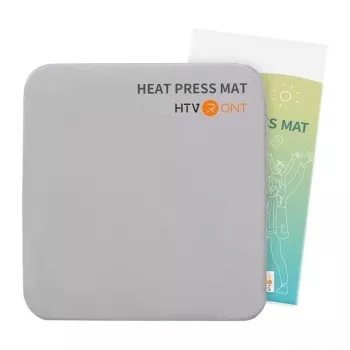 HTVRONT Ironing Mat for Heat Press and Ironing, 29.2 x 29.2 cm, Gray
