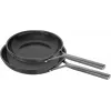 Ensemble de 2 poêles ZWILLING MILANO 20 cm et 28 cm antiadhésif en inox
