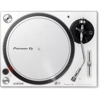 Platine DJ à entraînement direct Pioneer PLX-500-W blanche