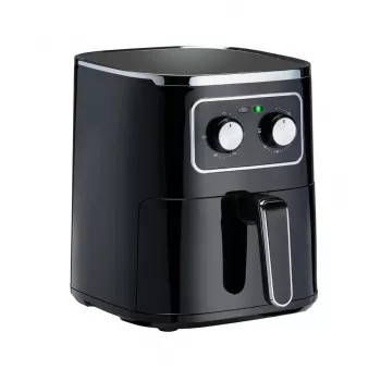 Friteuse à air ALPINA 4,5L 1450W noire écran tactile numérique