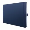 Carnet de notes SIGEL Conceptum DIN A4 paysage vierge bleu foncé couverture rigide 132 pages CO202