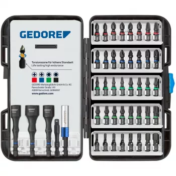 Coffret d'embouts GEDORE 666-045, 45 pièces (3459519)