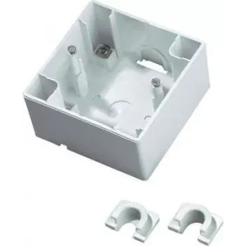 Cadre de recouvrement 1 poste Kopp Paris HEINRICH KOPP, blanc pur (RAL 9010), thermoplastique, brillant 356313009