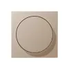 Plaque centrale avec bouton rotatif Jung A Serie, champagne (A1740CH)