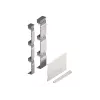 Capot de protection contre les contacts Rittal SV 9677.560, système 185 mm, armoire 800 mm