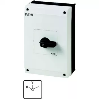 Inverseur étoile-triangle sous boîtier Eaton 207234 T5B-4-8410/I4, 63 A, 0-Y-Δ, IP65