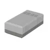 Boîtier de bureau Bopla EG 1240 L, 125 x 67 x 40 mm, polystyrène, gris clair RAL 7035 32124012