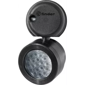 Détecteur de mouvement Finder 18.71, 230 V AC, 1 NO, 180°, 12 m, IP54 18.71.8.230.0002