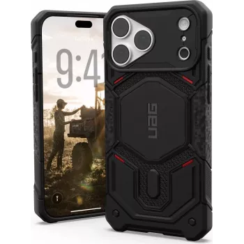 Coque UAG Urban Armor Gear Monarch Pro MagSafe pour Apple iPhone 18 Pro Max/17 Pro Max - Kevlar noire 114568113940