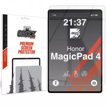 Protection d'écran GrizzGlass HybridGlass pour Honor MagicPad 4 - 11,5 pouces - verre hybride 7H - ultra-claire - sans bulles
