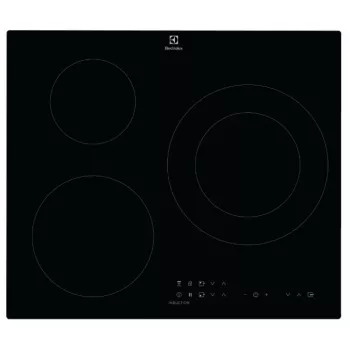 Table de cuisson à induction Electrolux LIT60336C 60 cm avec 3 zones de cuisson, noire