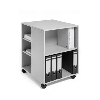 Chariot multifonction DURABLE 74/59 ouvert 528x737x592 mm gris clair