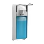 Distributeur de désinfectant Bartscher PS 0,9L-W 850019 argent/blanc plastique 0,9 L mural manuel