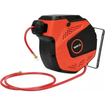 YATO tuyau pneumatique sur enrouleur 14 m x 6,5 mm